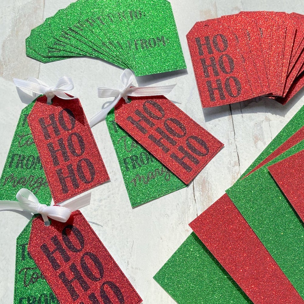 diamond_print_xmas_tags-Cardstock Warehouse