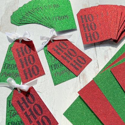 diamond_print_xmas_tags-Cardstock Warehouse
