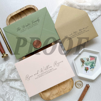 Proof Print Envelopes