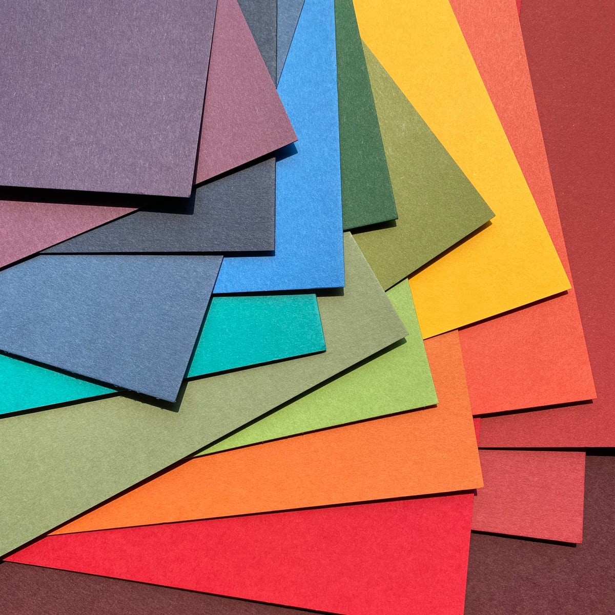 Fall Matte Cardstock Paper Pile by Cardstock Warehouse Paper Company