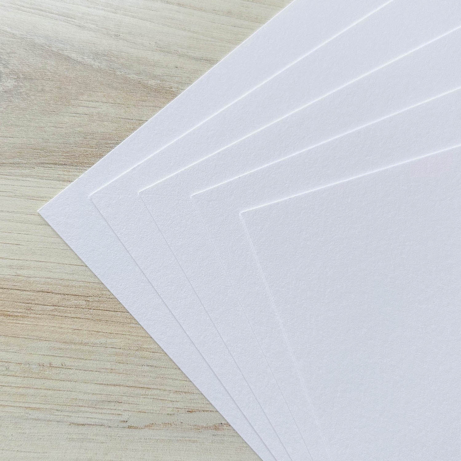 Fluorescent White Lettra Letterpress paper