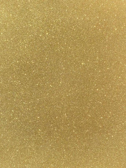 Gold Diamond Print Inkjet Glitter Cardstock