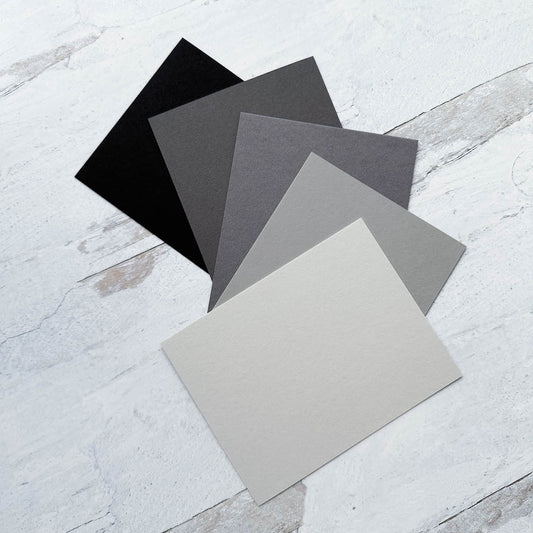 Grayscale Flat Card Multipack - 25 Ct.