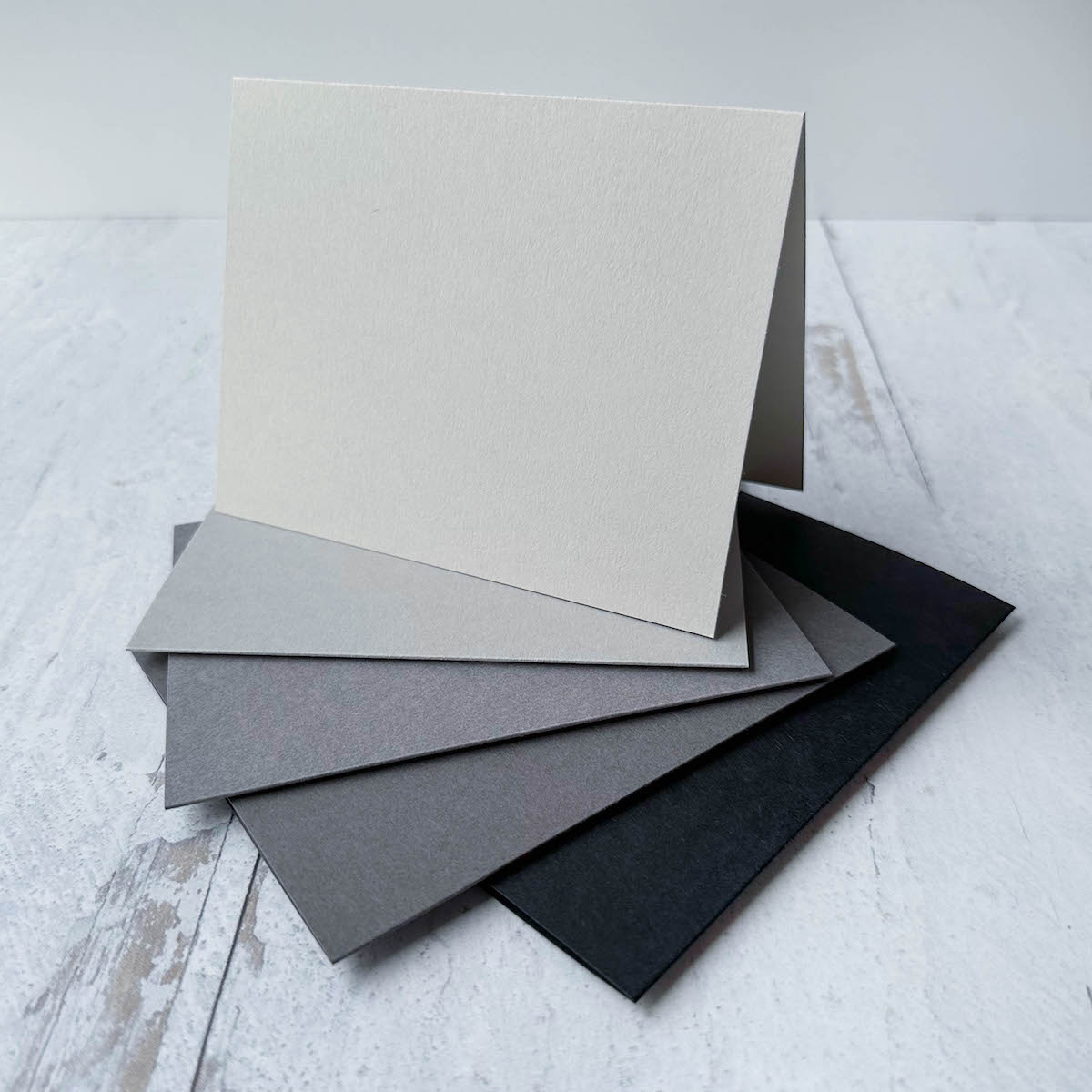 Grayscale Half-Fold Card Multipack - 25 Ct. – Cardstock Warehouse