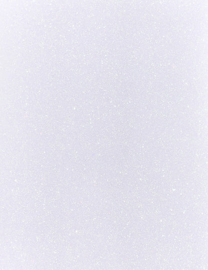 White Diamond Print Inkjet Glitter Cardstock