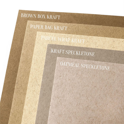 Kraft Cardstock Color Comps