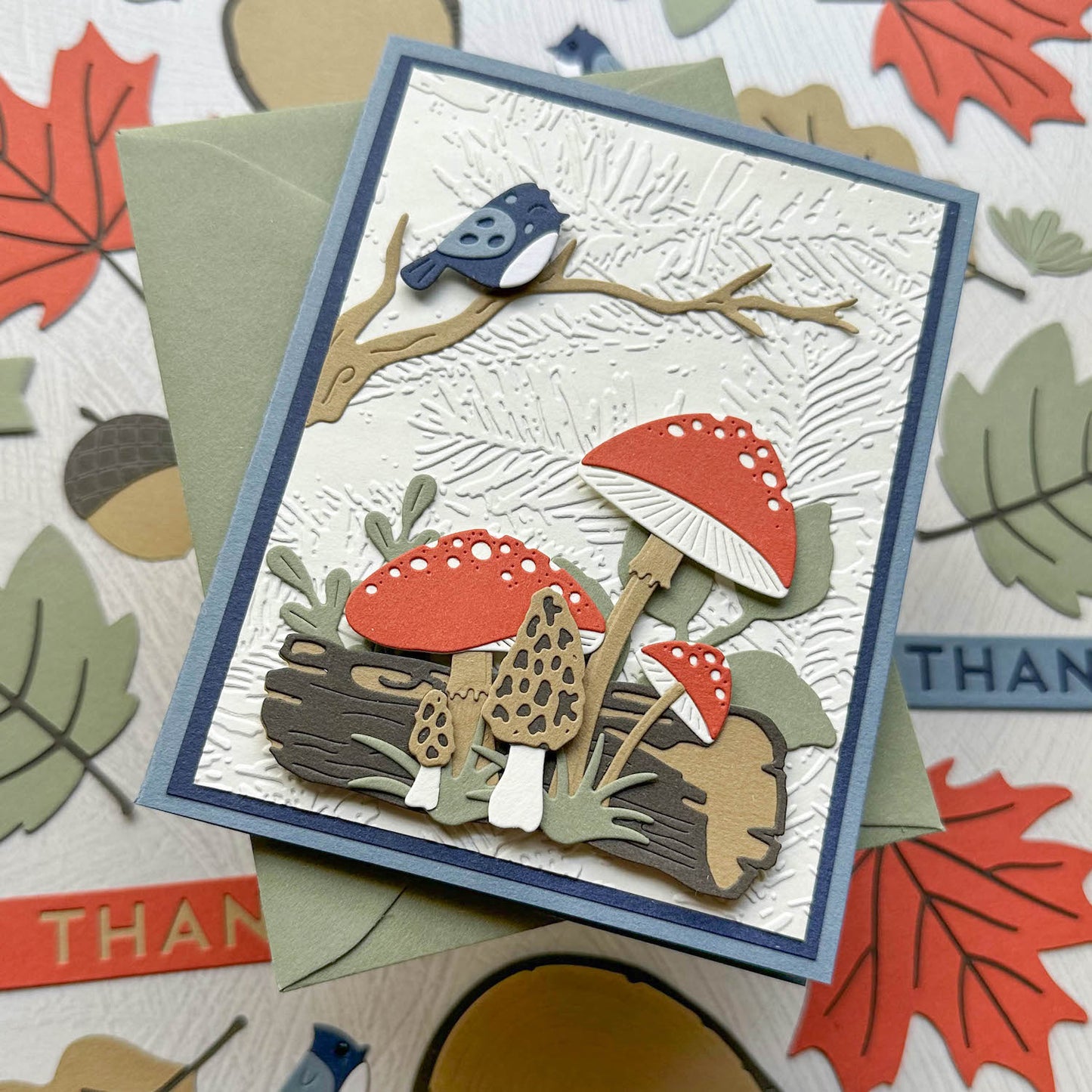 Materica Cardstock Nature Themed Greeting Card