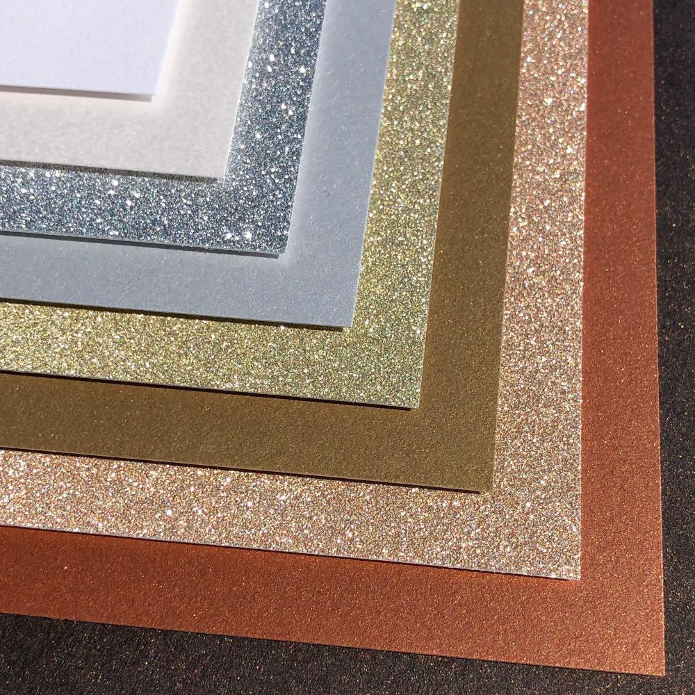 Metallics Cardstock Sampling by Cardstock Warehouse Paper Company