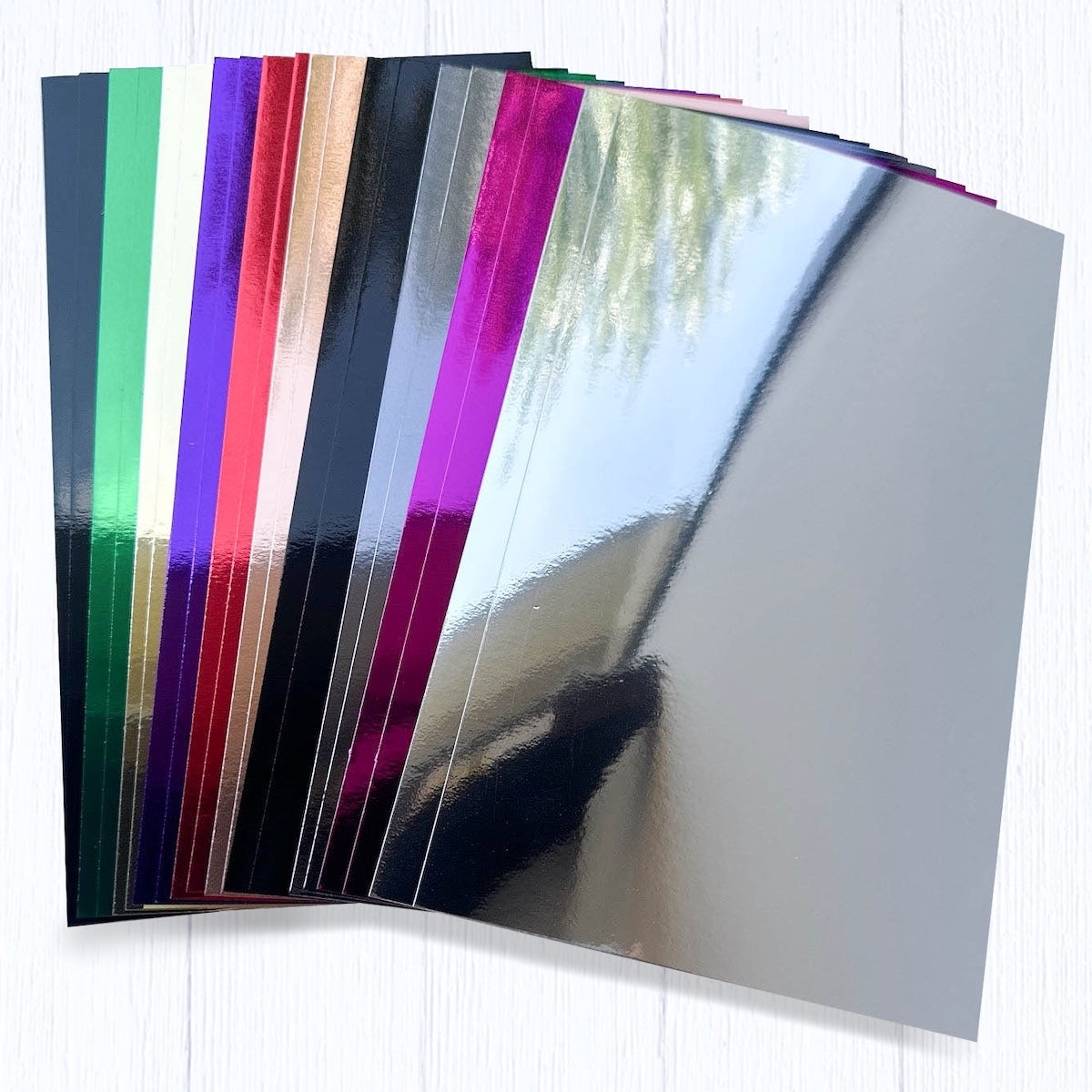 Multipack Color Card Mirricard Mirror Flat Card Multipack - 20 Ct. – Cardstock Warehouse