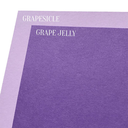 Grapesicle / Lavendar Pop-Tone | Solid-Core Cardstock Paper 