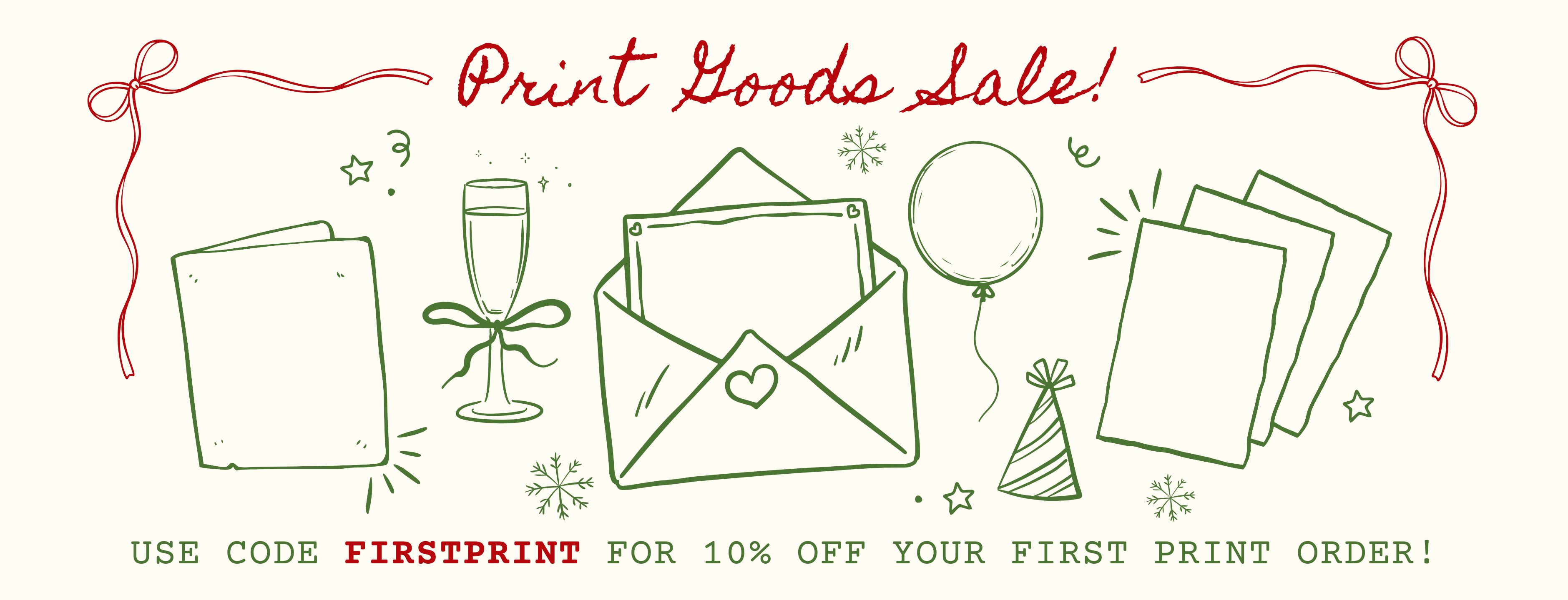 print goods sale hero