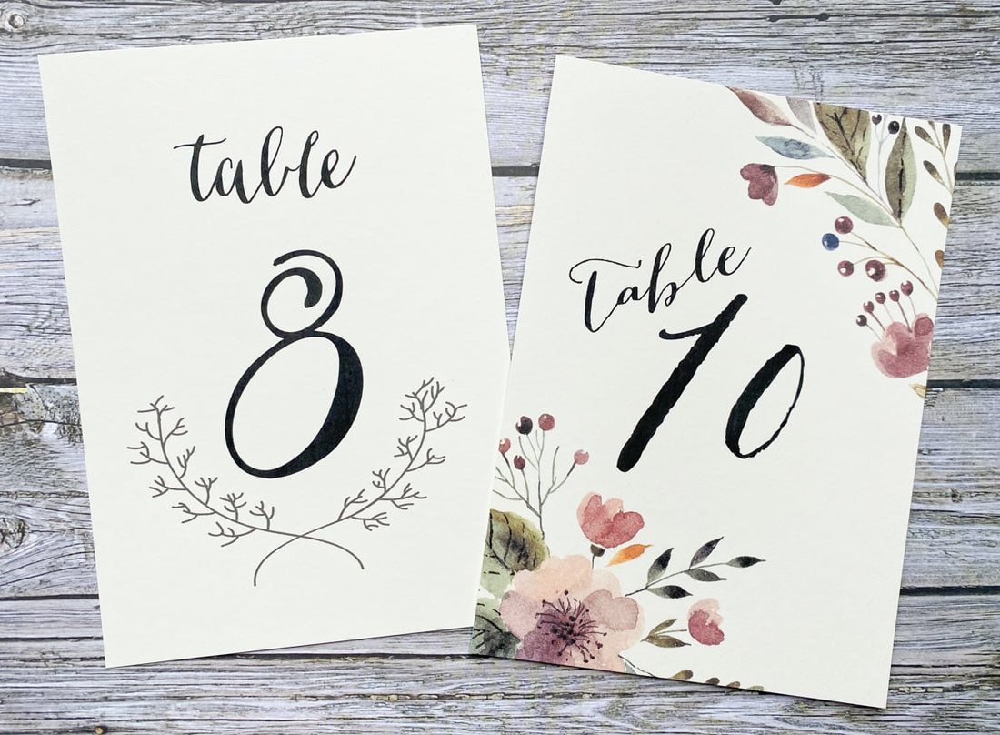 printed_graphic_table_numbers-Cardstock Warehouse