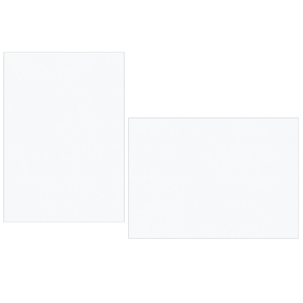 Fillable Panel Card Shop All Flat Panel Cards | Blank Flat Cards – Cardstock Warehouse