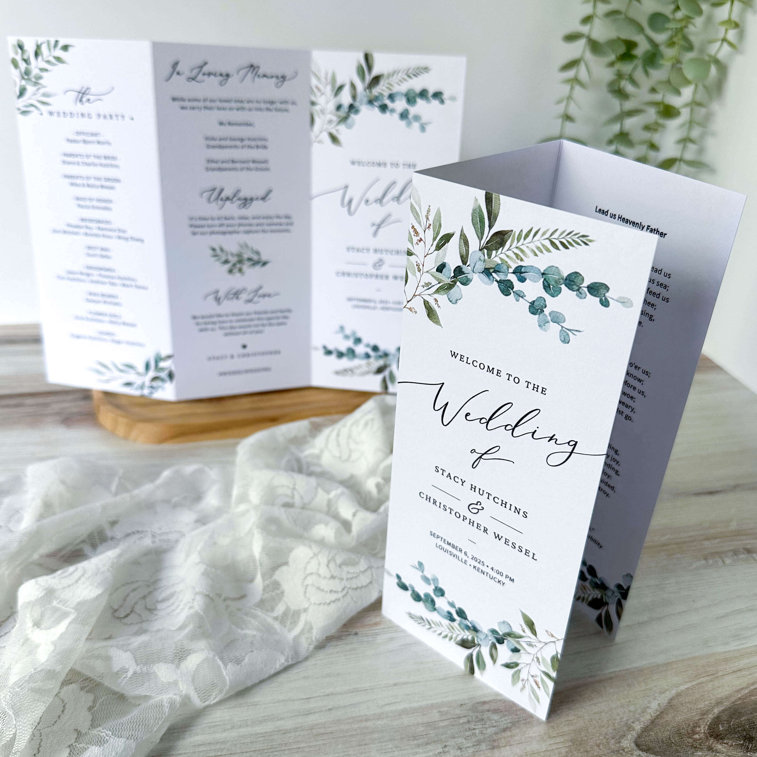 Print Tri Fold Menus and Programs | We Print Your Design – Cardstock ...