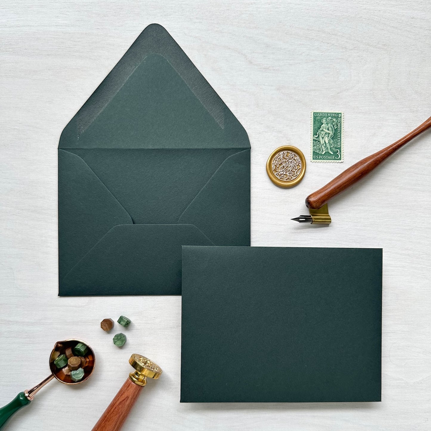 Racing Green Colorplan Envelopes