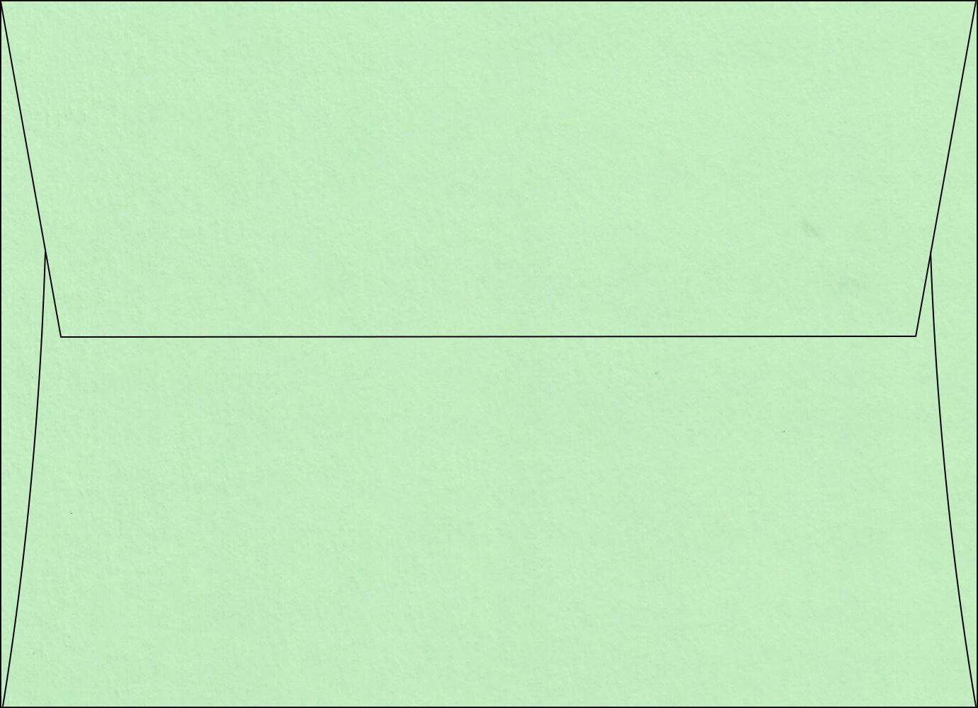  Spearmint | Pop-Tone Square Flap Envelopes 