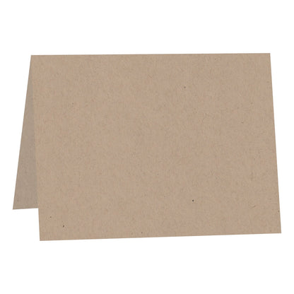 Kraft Speckletone folded card