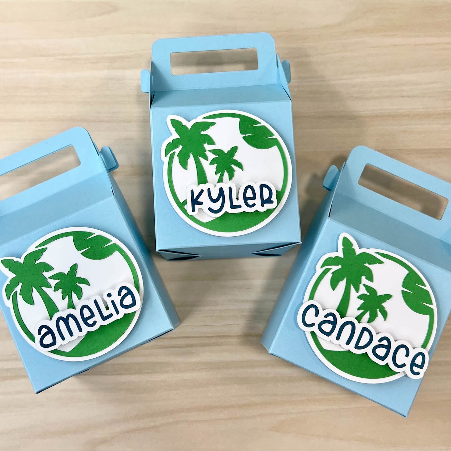 Island Breeze Gift Favor Boxes