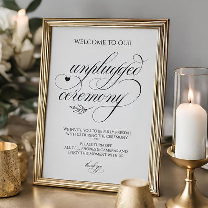 Printed tabletop signage