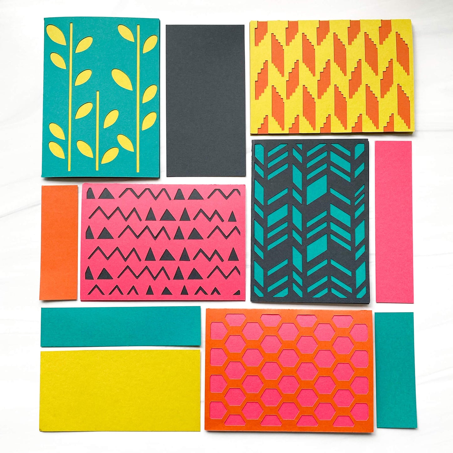Tropical Nights Flat Card Multipack - 25 Ct.