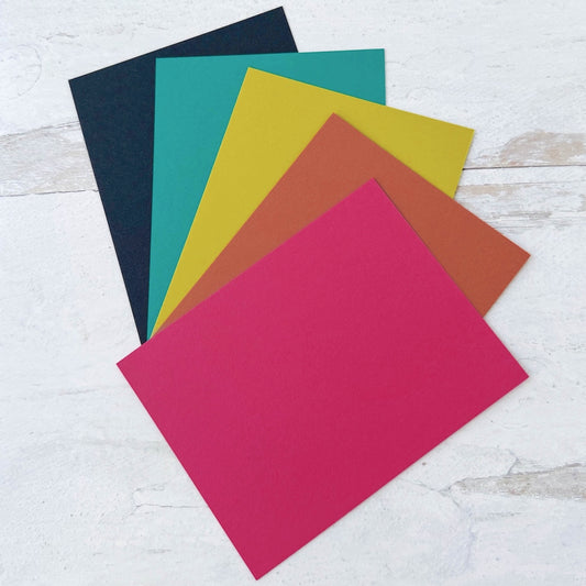 Rich Cream Linen Half-Fold Cards – Cardstock Warehouse