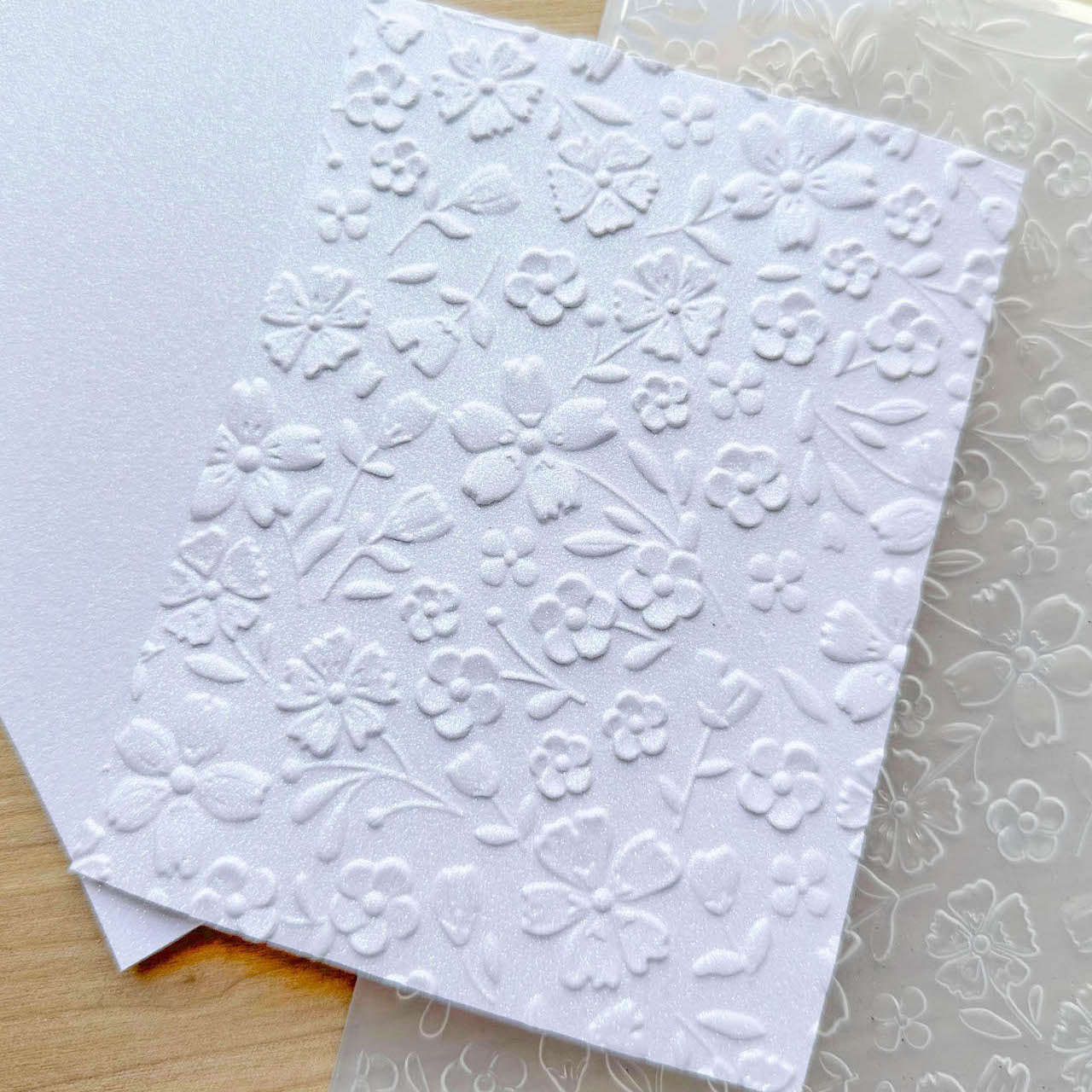 White Diamond Print Inkjet Glitter