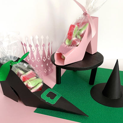 good witch bad witch 3d favor boxes