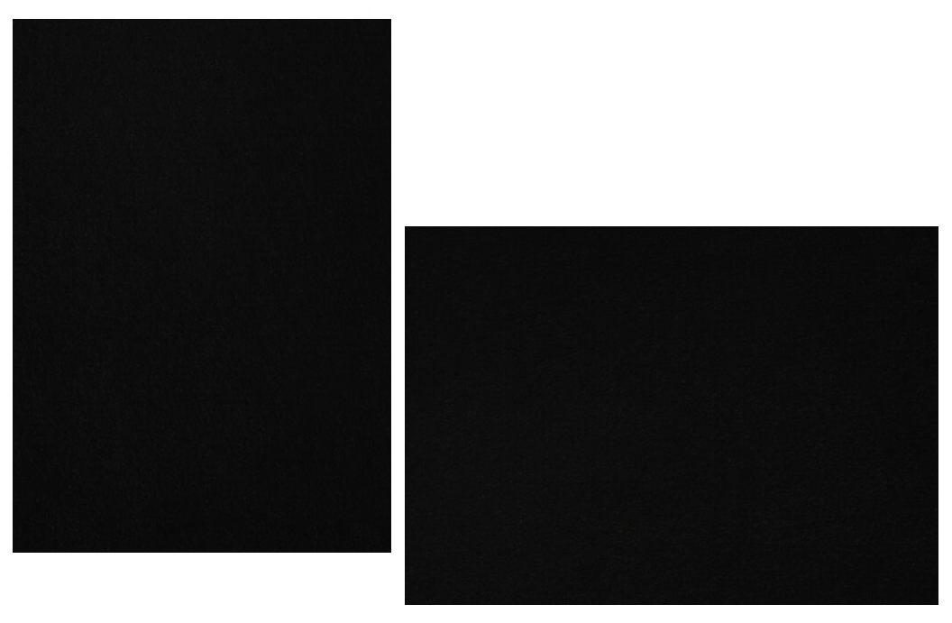 Sirio Ultra Black Flat Cards | No Carbon Black