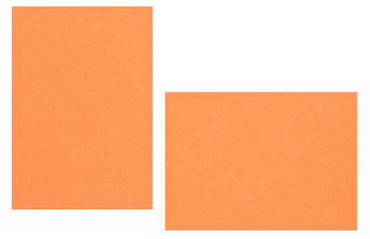 Woodstock Arancio Orange Flat Panel Cards