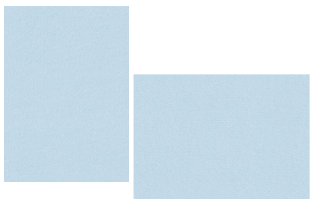 Colorplan Azure Blue Flat Panel Cards | Colorplan Cardstock
