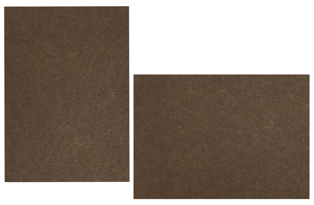 Bagdad Brown Flat Panel Cards | Colorplan Cardstock