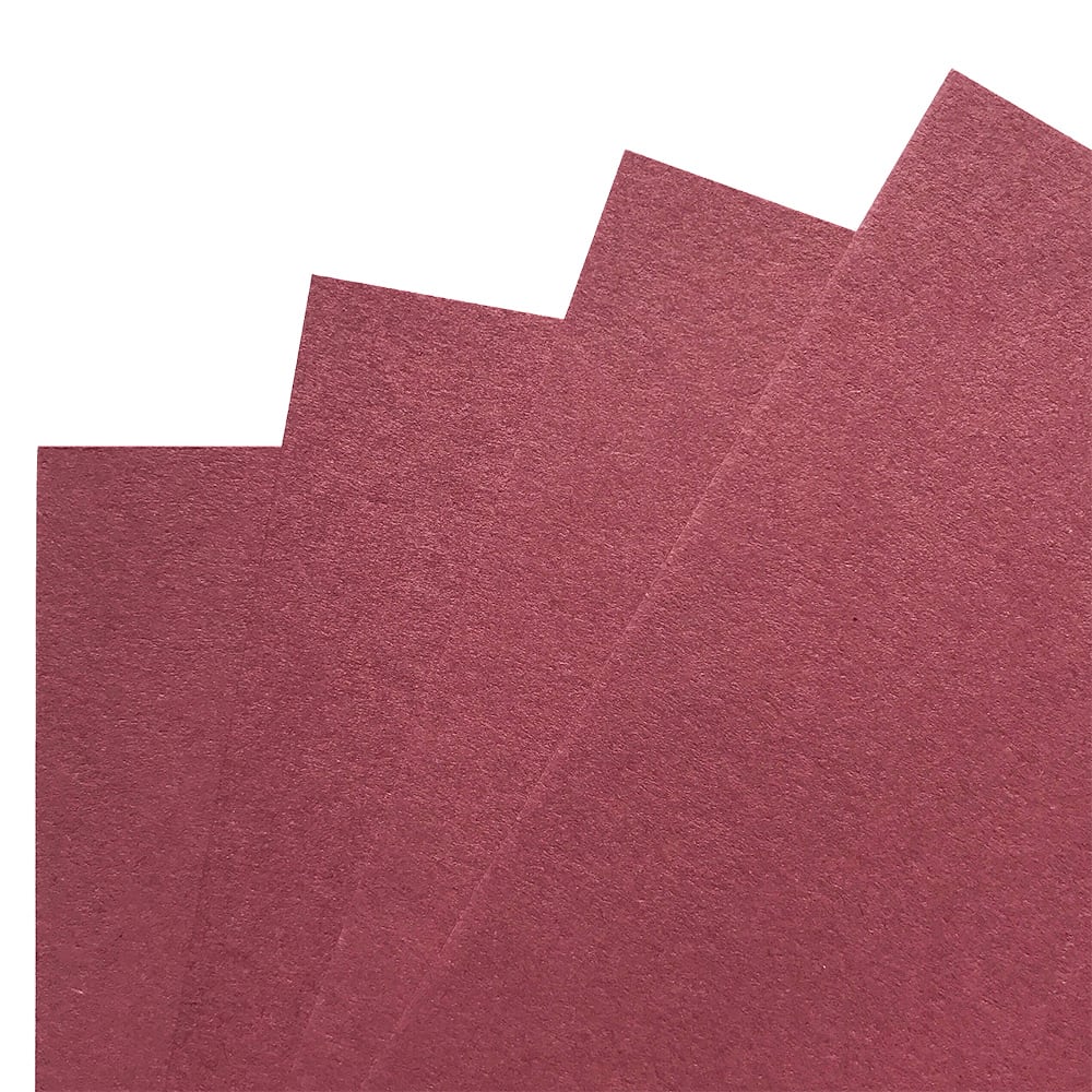 Paver Red Cardstock  | Solid-Core Recycled