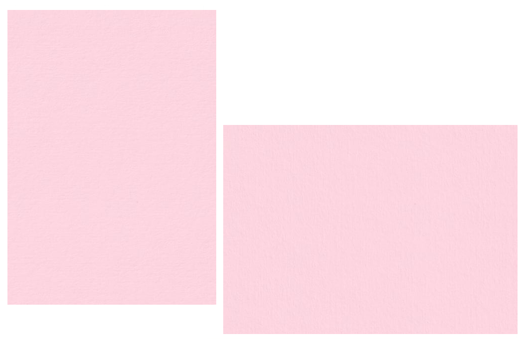 Candy Pink Flat Panel Cards | Colorplan Cardstock