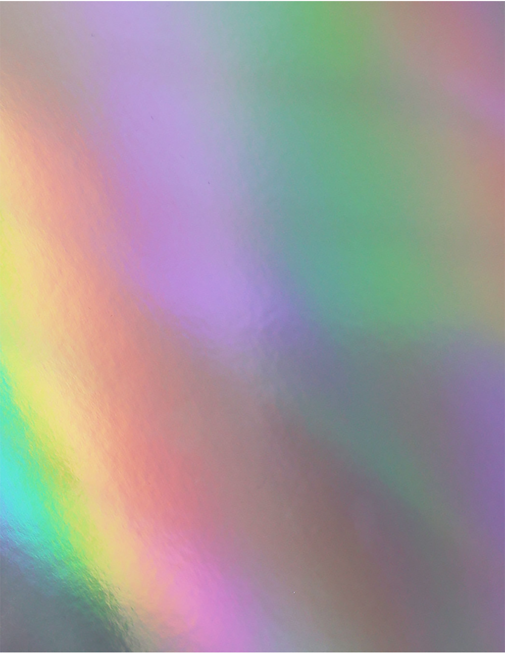 Rainbow Holographic Mirror Cardstock