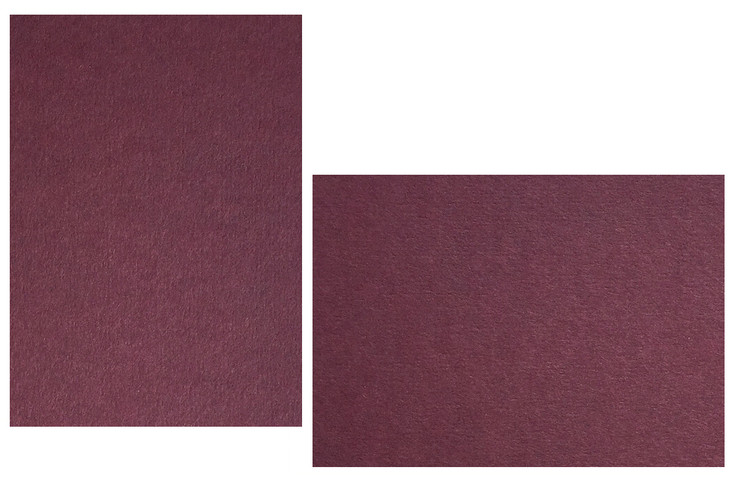 Claret /Wine Flat Panel Cards | Colorplan Cardstock