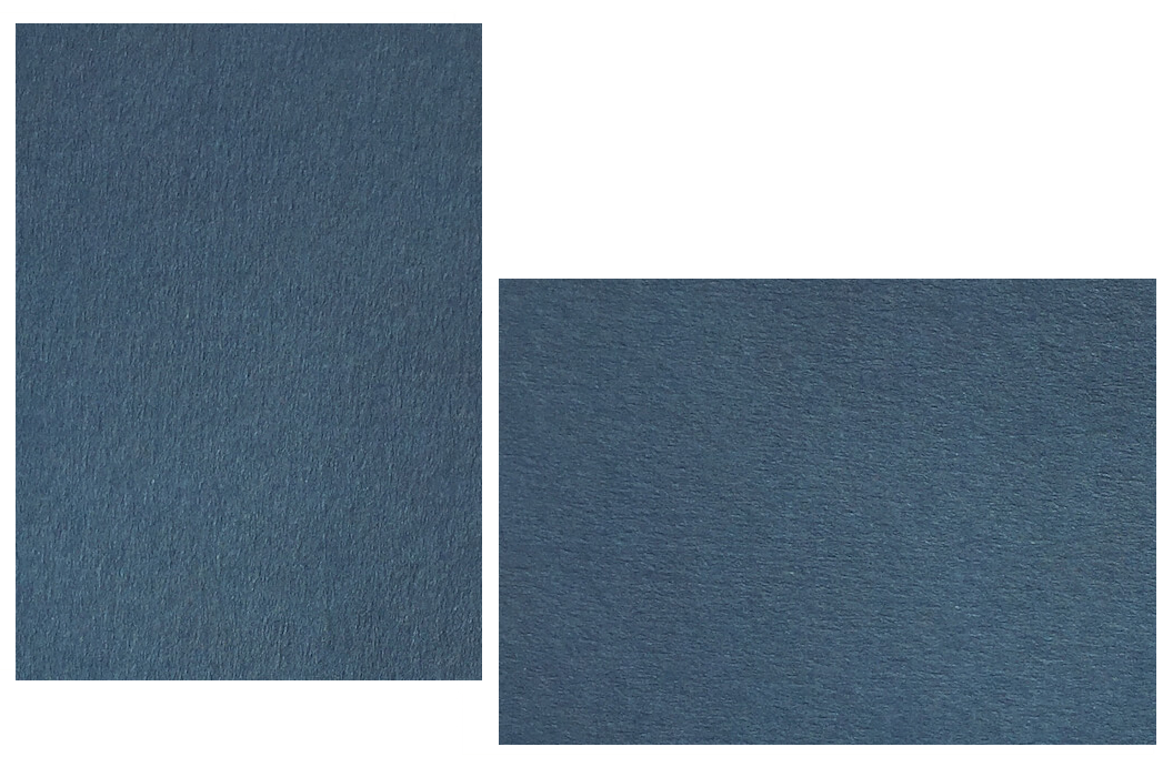 Cobalt Blue Flat Panel Cards | Colorplan Cardstock