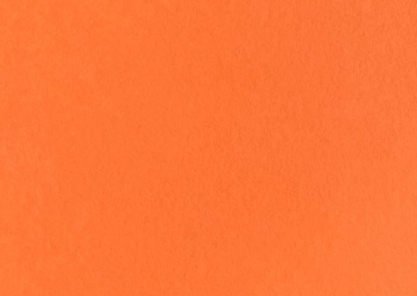 Colorplan Mandarin Orange Flat Place Cards