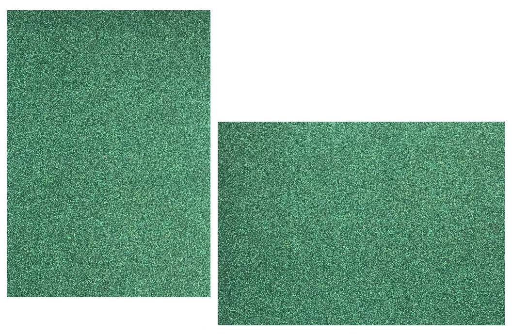 Evergreen Mirrisparkle Glitter Flat Cards 