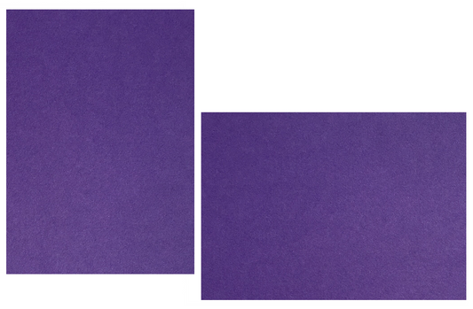 Purple Flat Panel Cards | Colorplan Cardstock