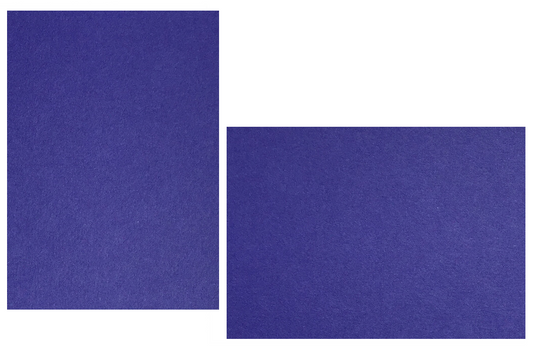 Royal Blue Flat Panel Cards | Colorplan Cardstock