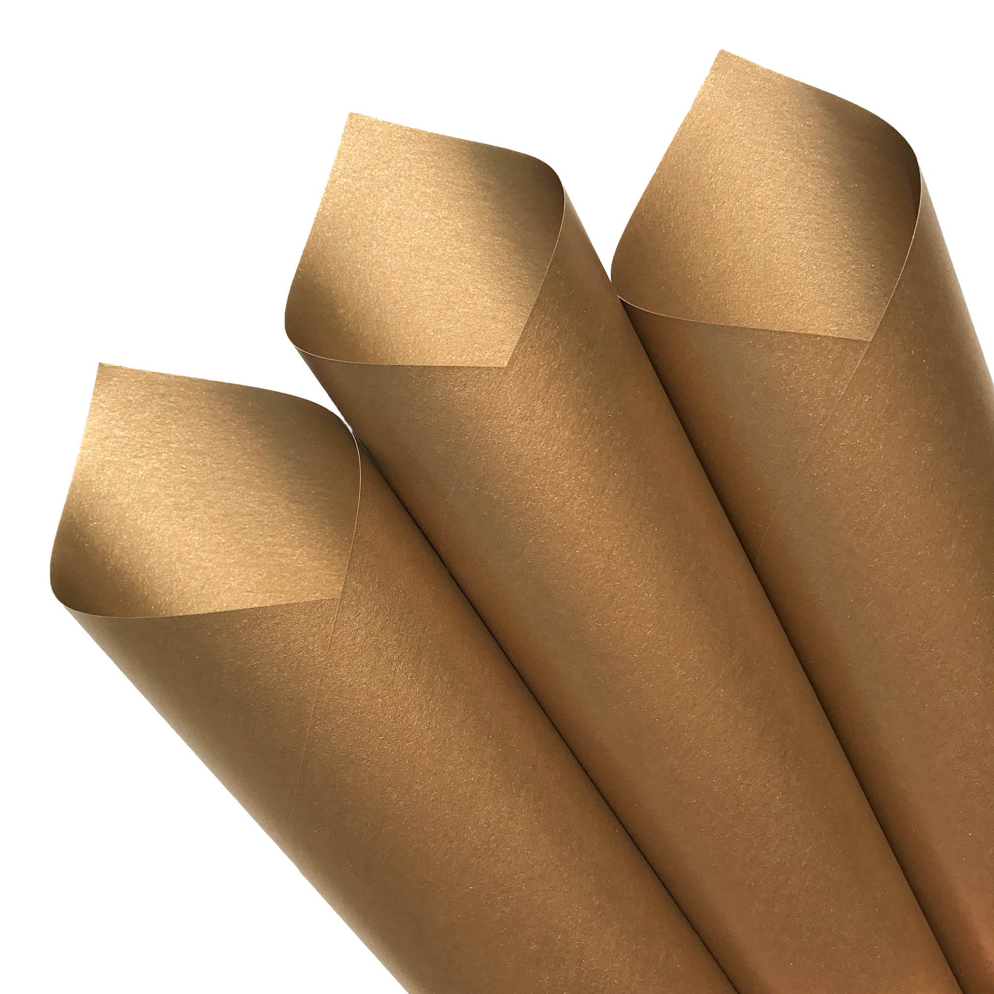 Solid Colored Gift Wrap - Metallic Bronze