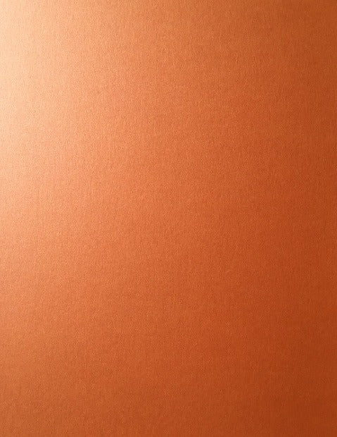 12 x 12 Flame Metallic Orange Cardstock, 105lb., Stationery