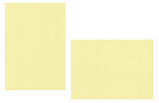 Sorbet Yellow Flat Cards