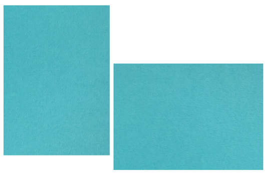 Turquoise Flat Panel Cards | Colorplan Cardstock