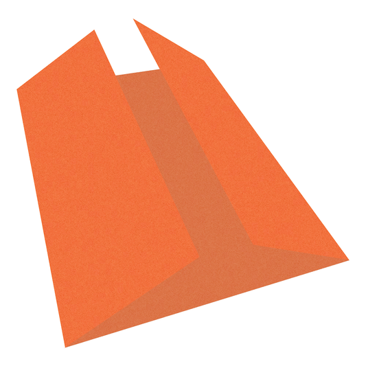 Sirio Color Arancio Gate Fold Cards