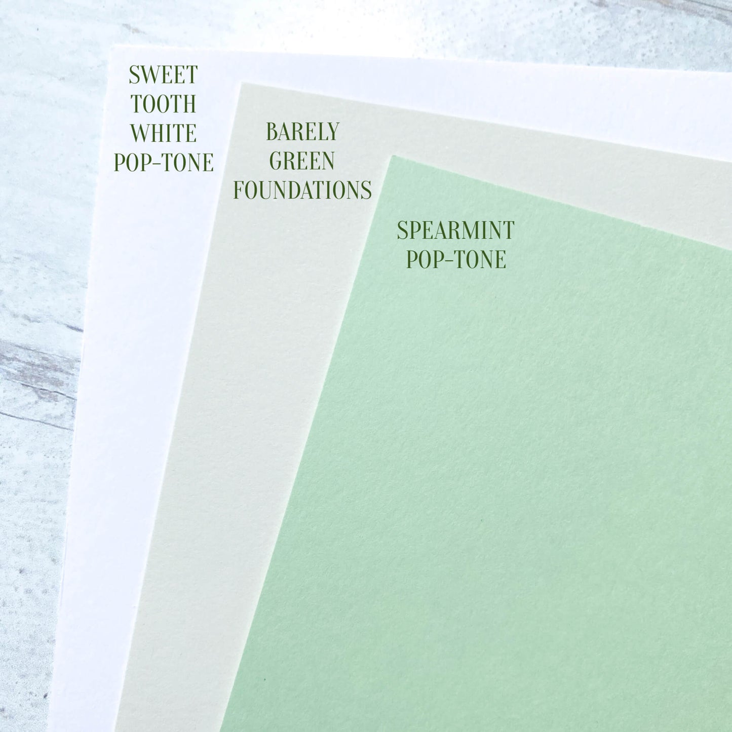 Barely Green Cardstock  | Solid-Core Recycled