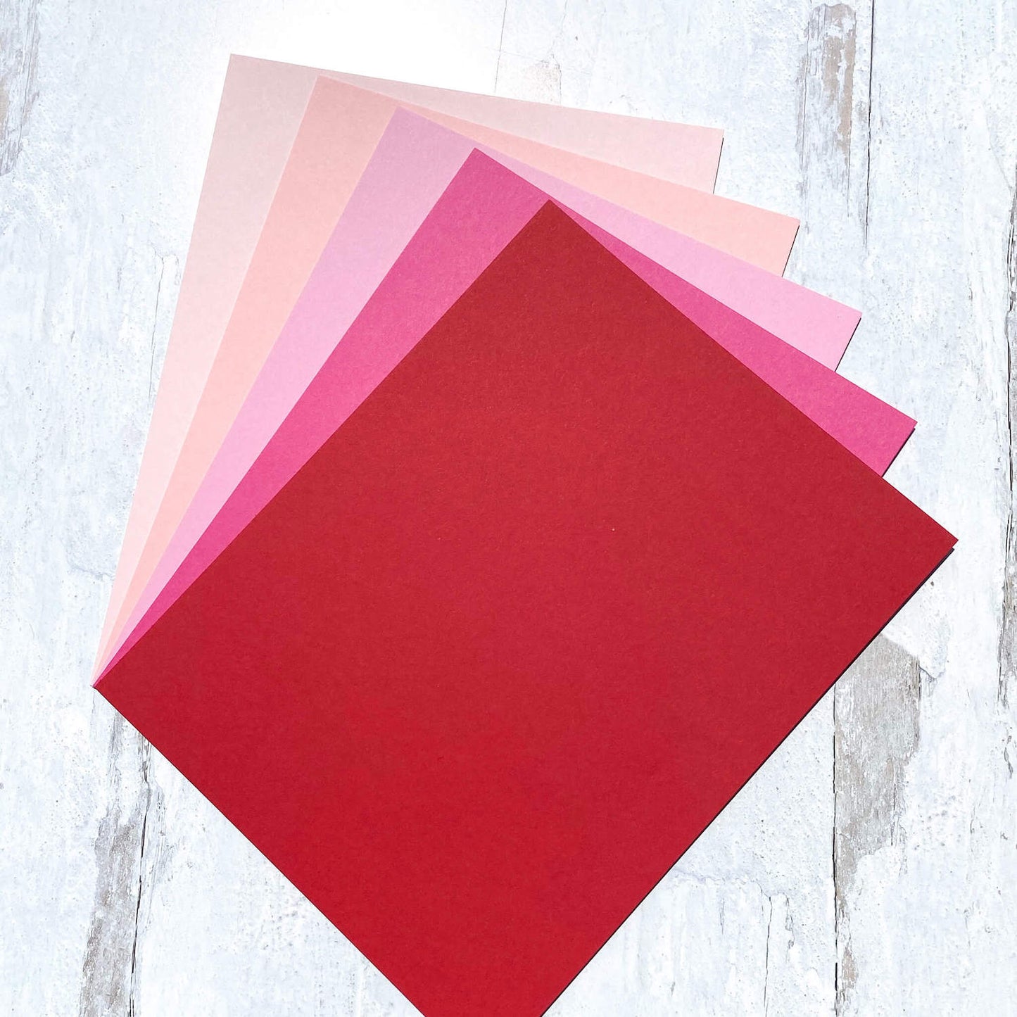 Valentine's Day Cardstock Collection Fan