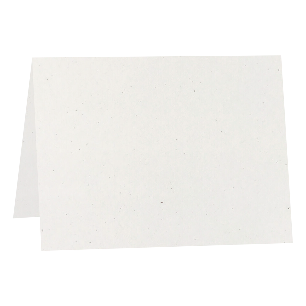 Woodstock Betulla Off White Speckled Folded Place Cards