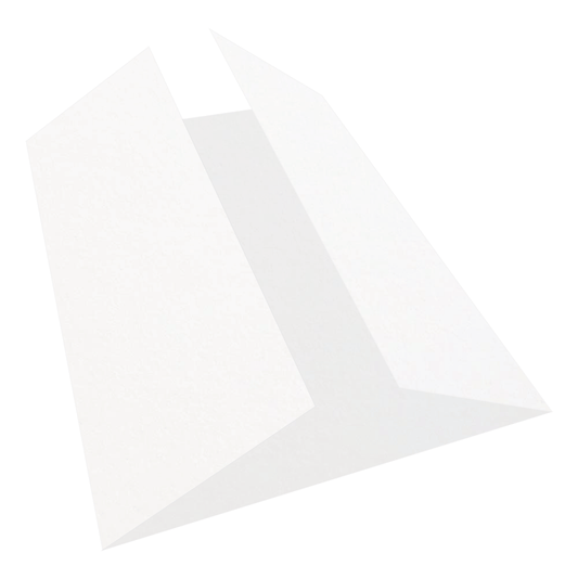 Colorplan Bright White Gate Fold Cards 