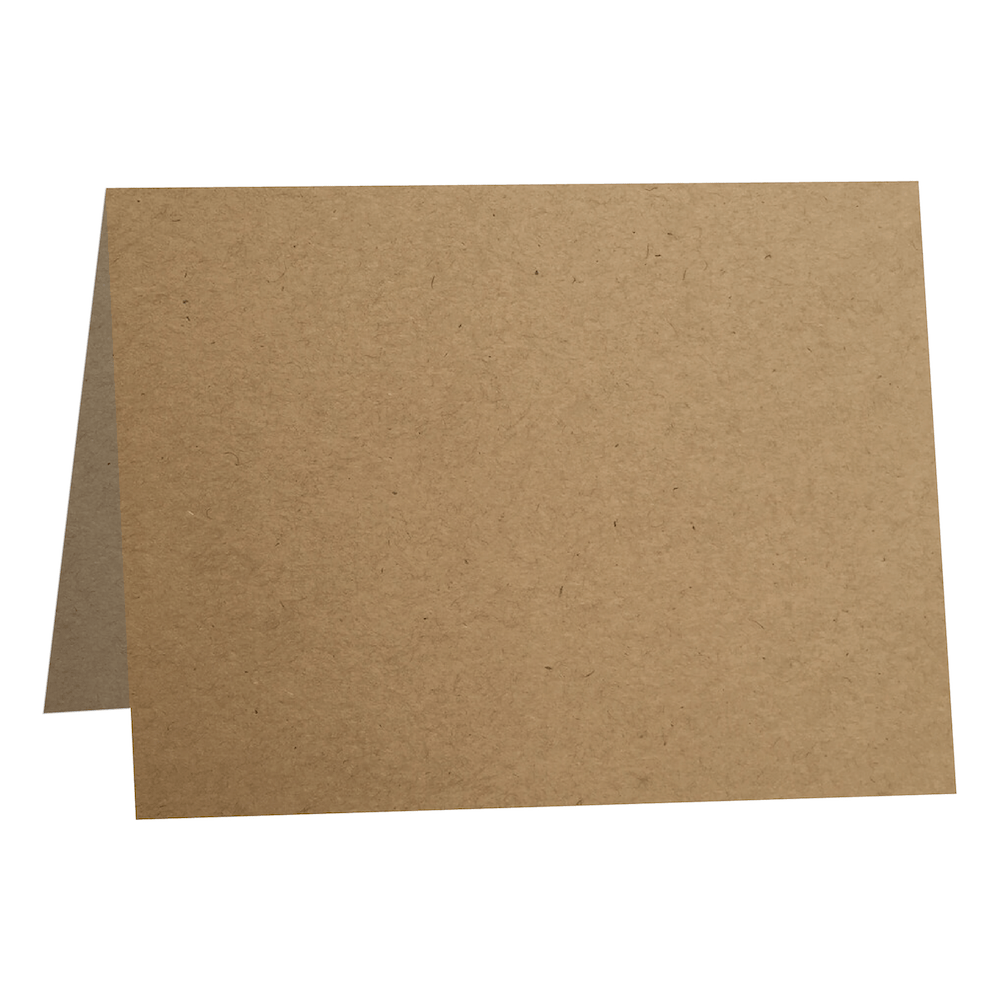 Brown Box Kraft Half-Fold Cards